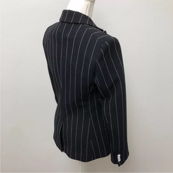 $698 Veronica Beard Blazer Apollo Double Breasted Striped Dickey Jacket sz 6 - Picture 7 of 16